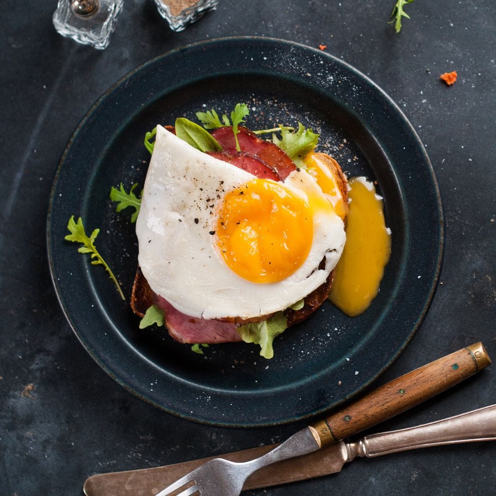 Breakfast Plate Canvas Wall Art