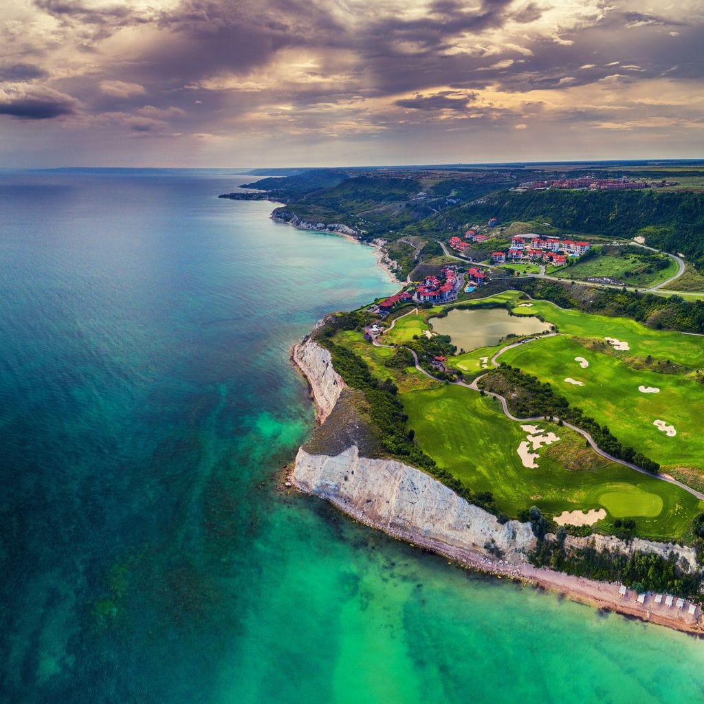 Enchanting Golf Course Canvas Wall Art