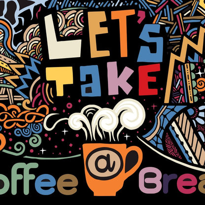 Coffee Break Canvas Wall Art