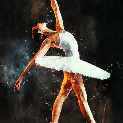 Ballet Dancer 2 - Mateo Canvas Wall Art