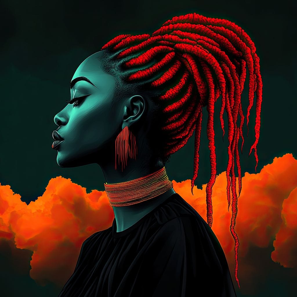 Profile of Power Canvas Wall Art