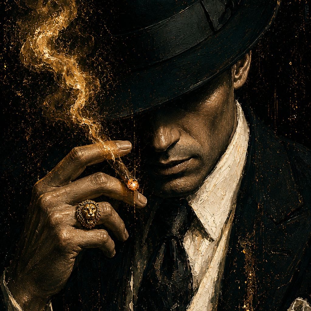 Legacy of the Gilded Shadow Canvas Wall Art