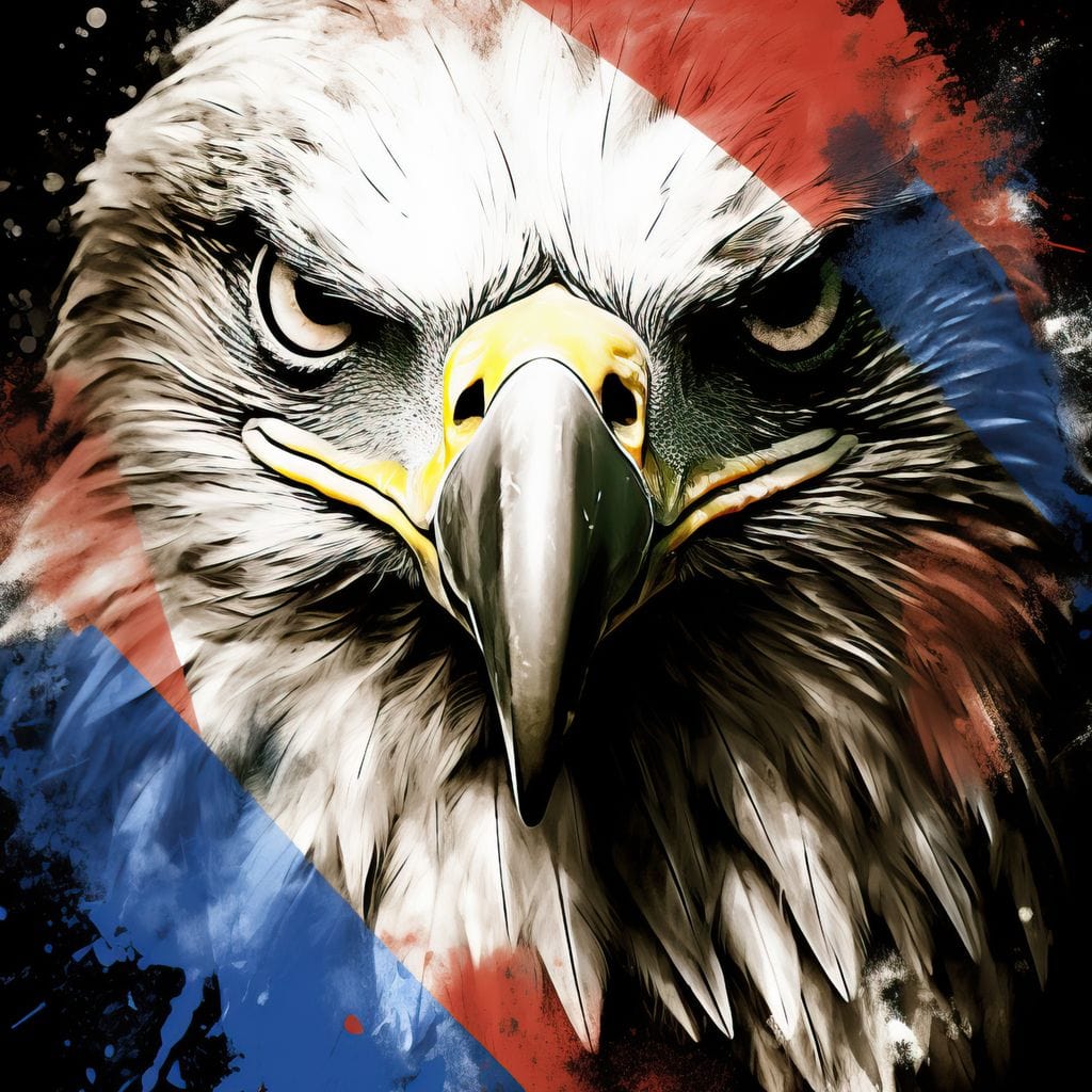 Eagle Eye of the Philippines Canvas Wall Art