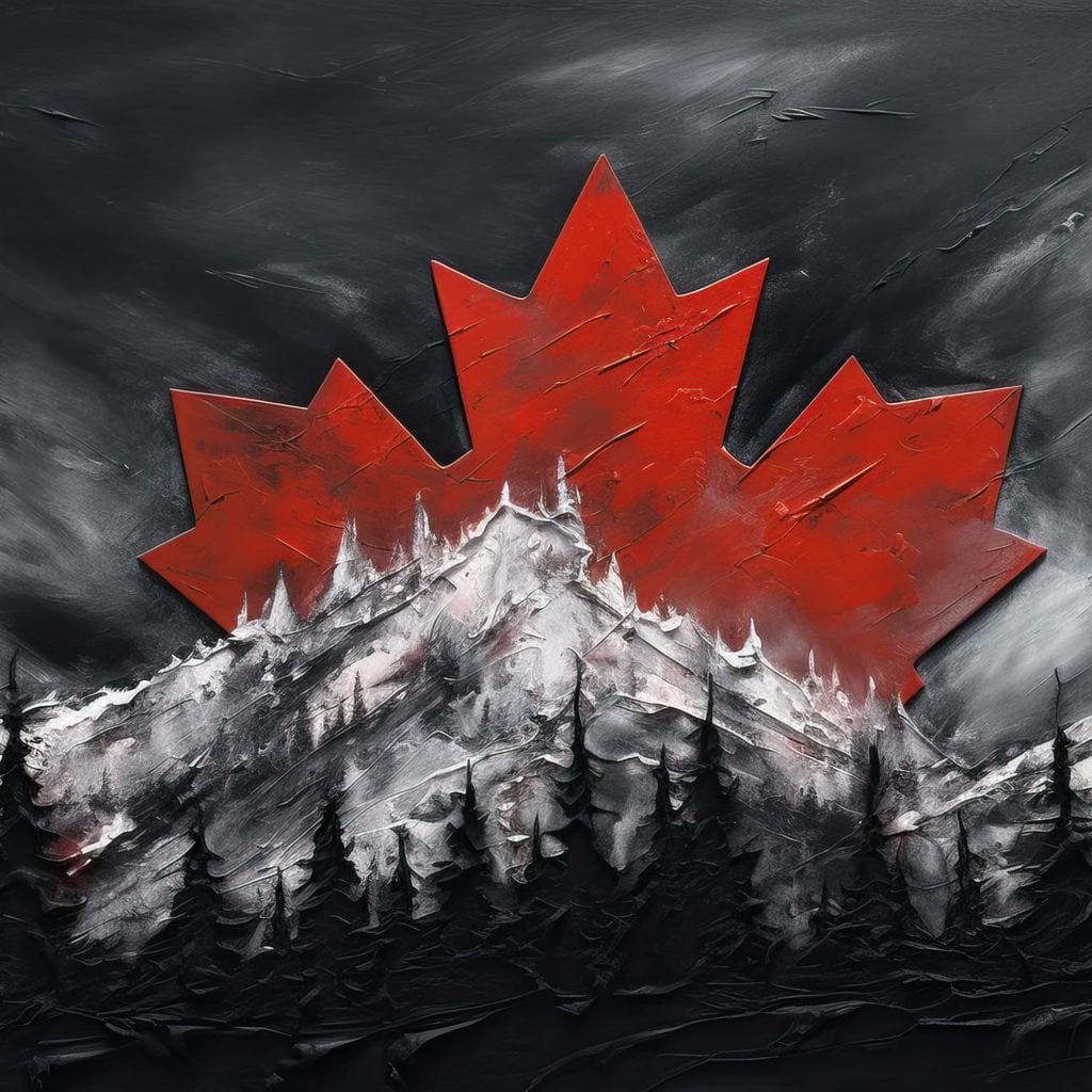 Canadian Landscape 1 Canvas Wall Art