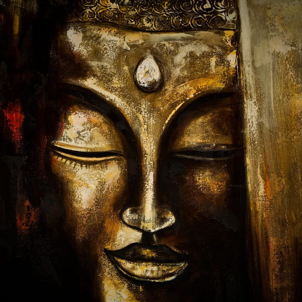 Buddha's Dream Canvas Wall Art