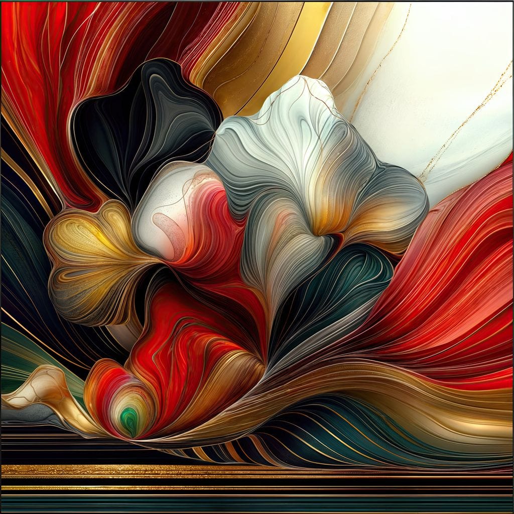 Flow Canvas Wall Art