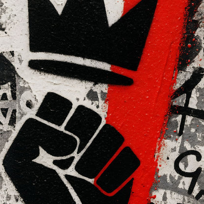 Crown of Unity Power Surge Canvas Wall Art