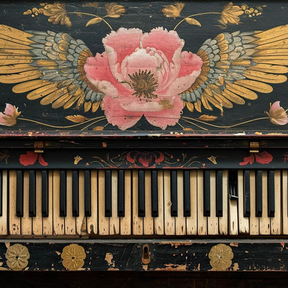 Floral Music Collection 11 Canvas Wall Art