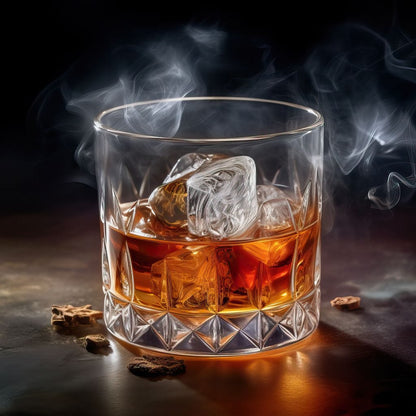 Infused Whiskey with Liquid Magic Canvas Wall Art
