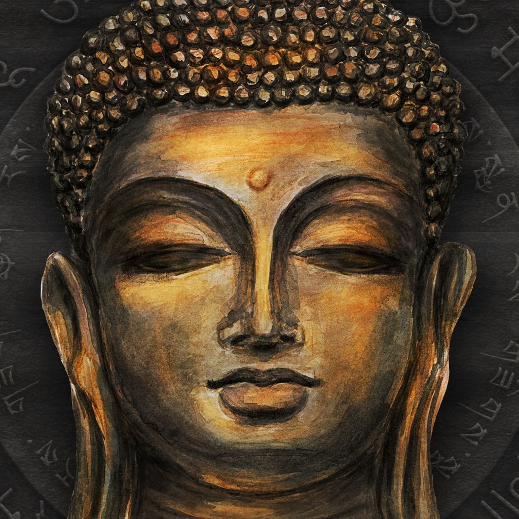 Traditional Buddha Canvas Wall Art