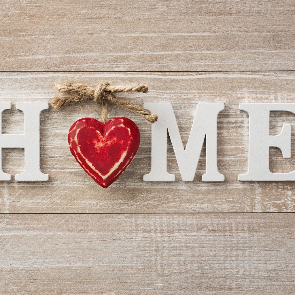 Home Is Where The Heart Is Canvas Wall Art