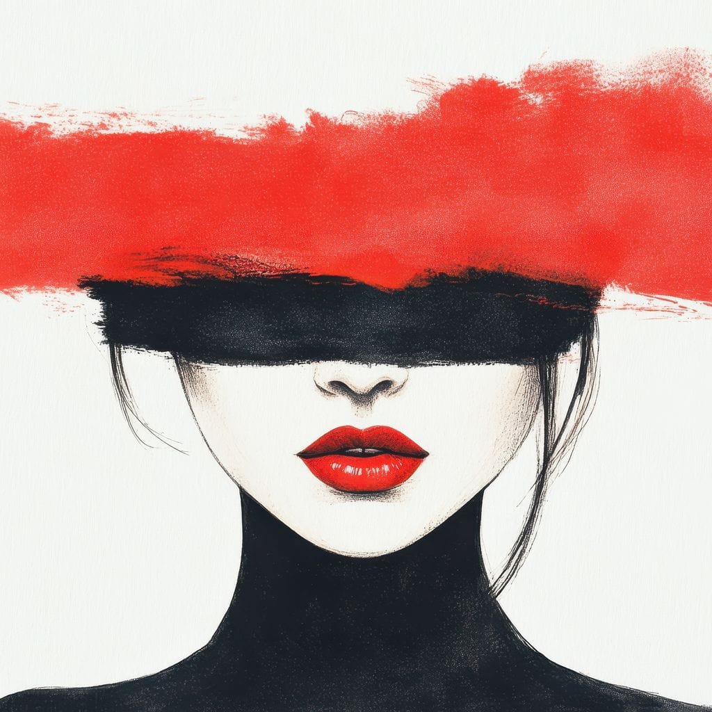 Radiant Allure Portrait Mystique Canvas Wall Art