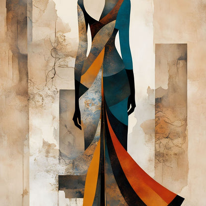 Colorful Modern Art 055 Canvas Wall Art