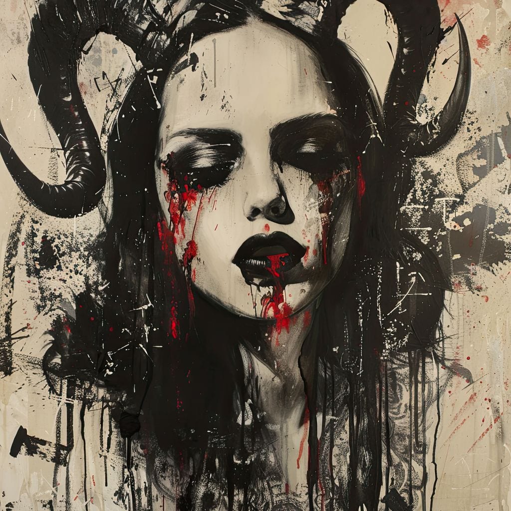 Dark Majesty Unveiled Canvas Wall Art