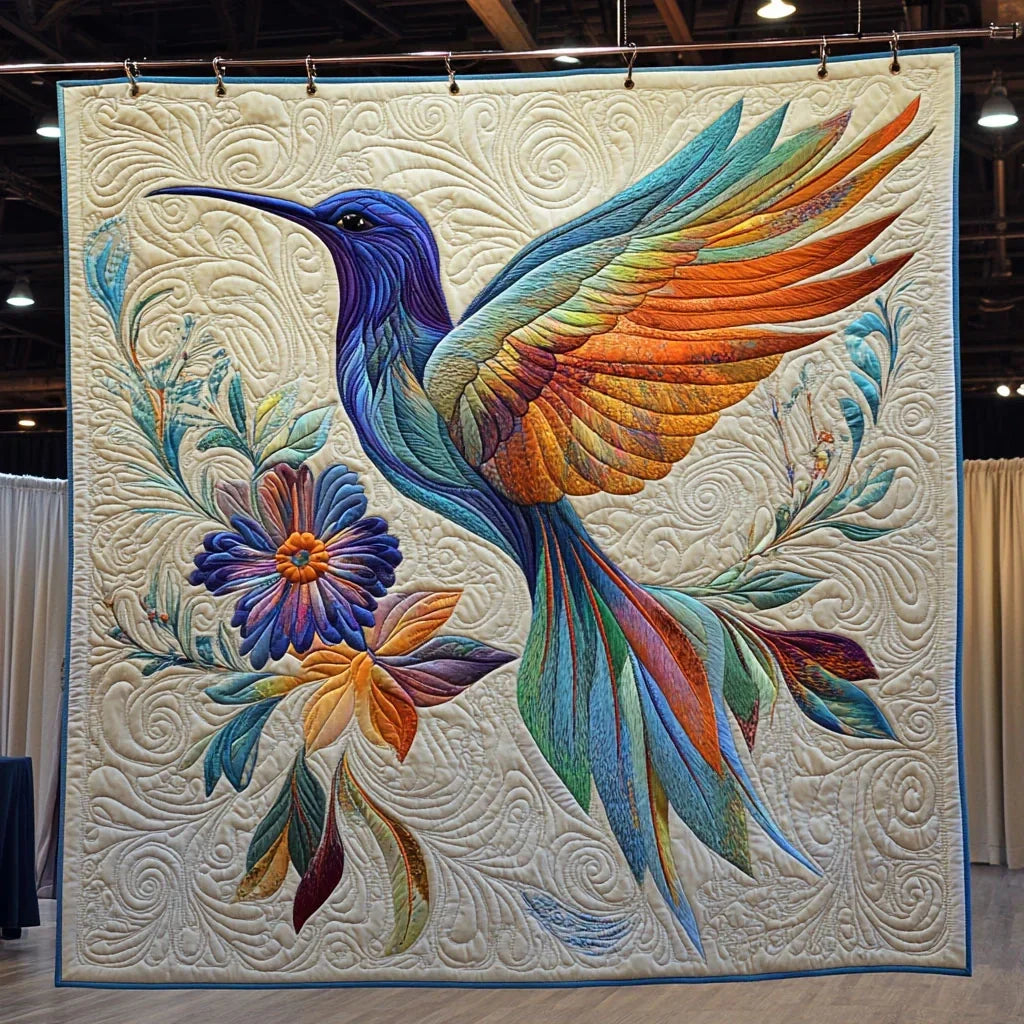 Aurora Flight Quilt Blanket