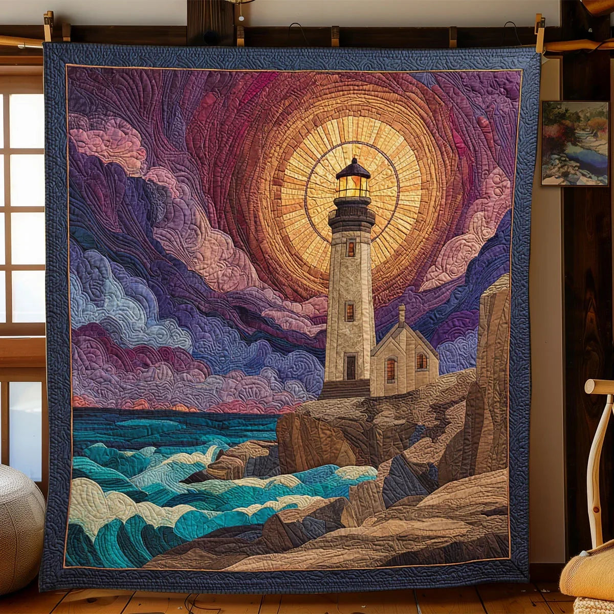 Aurora Light Quilt Blanket