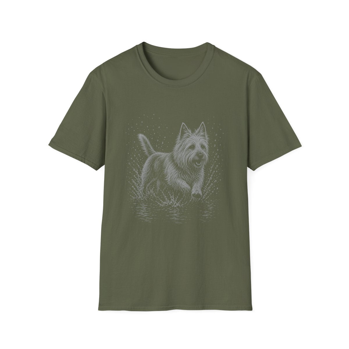 Australian Terrier Water Run Tee