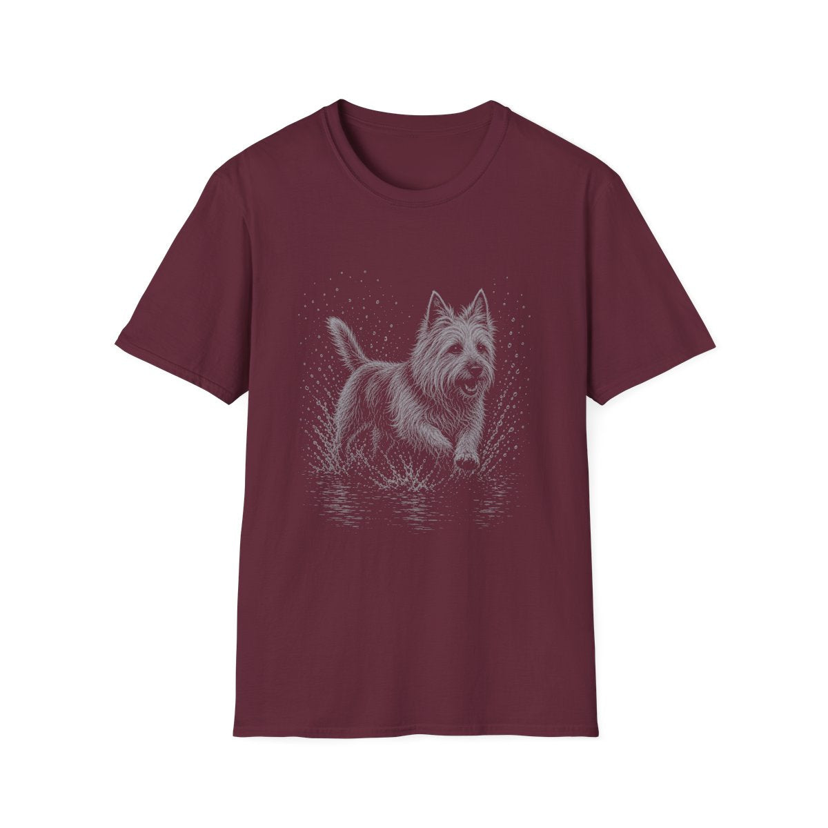 Australian Terrier Water Run Tee