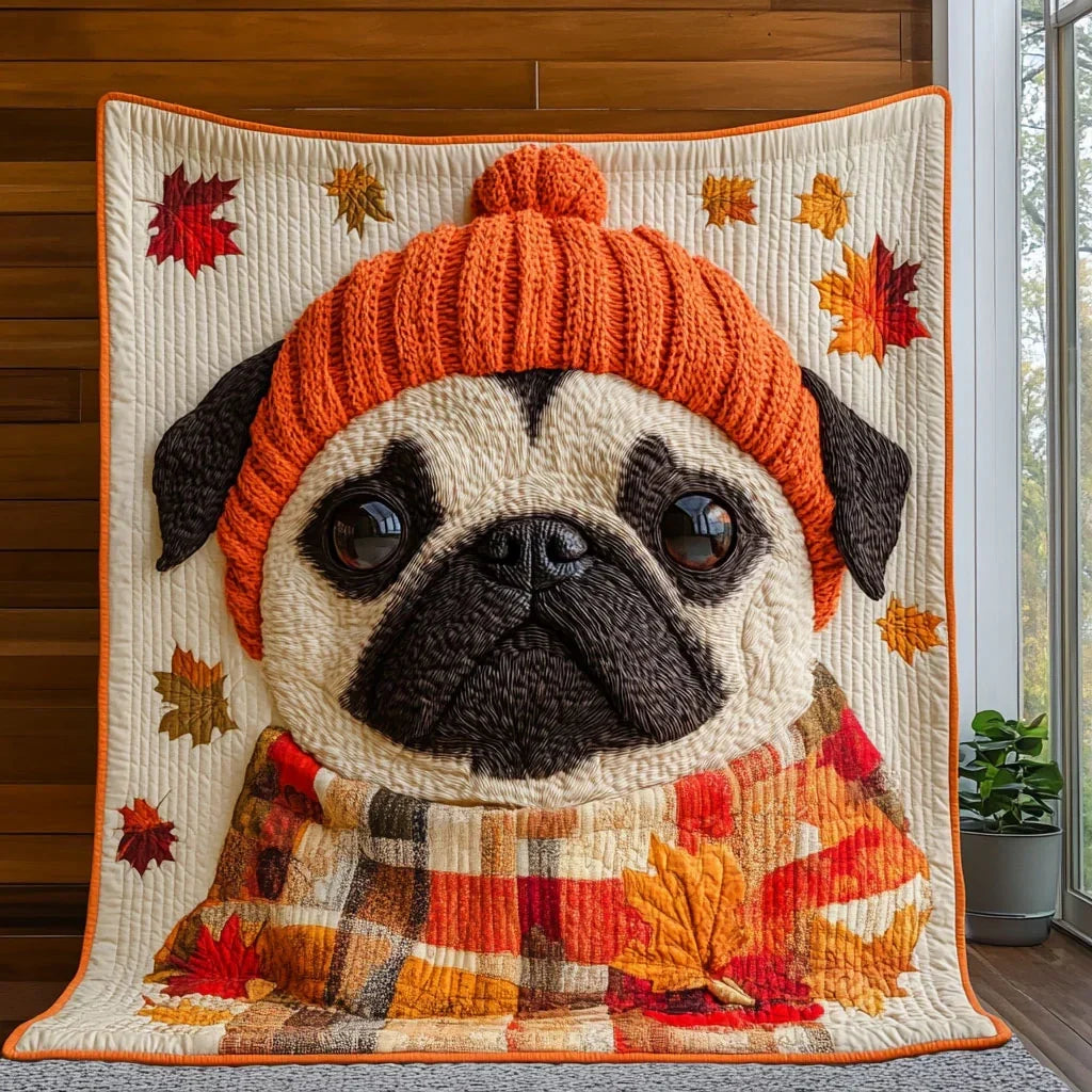 Autumn Adorable Quilt Blanket