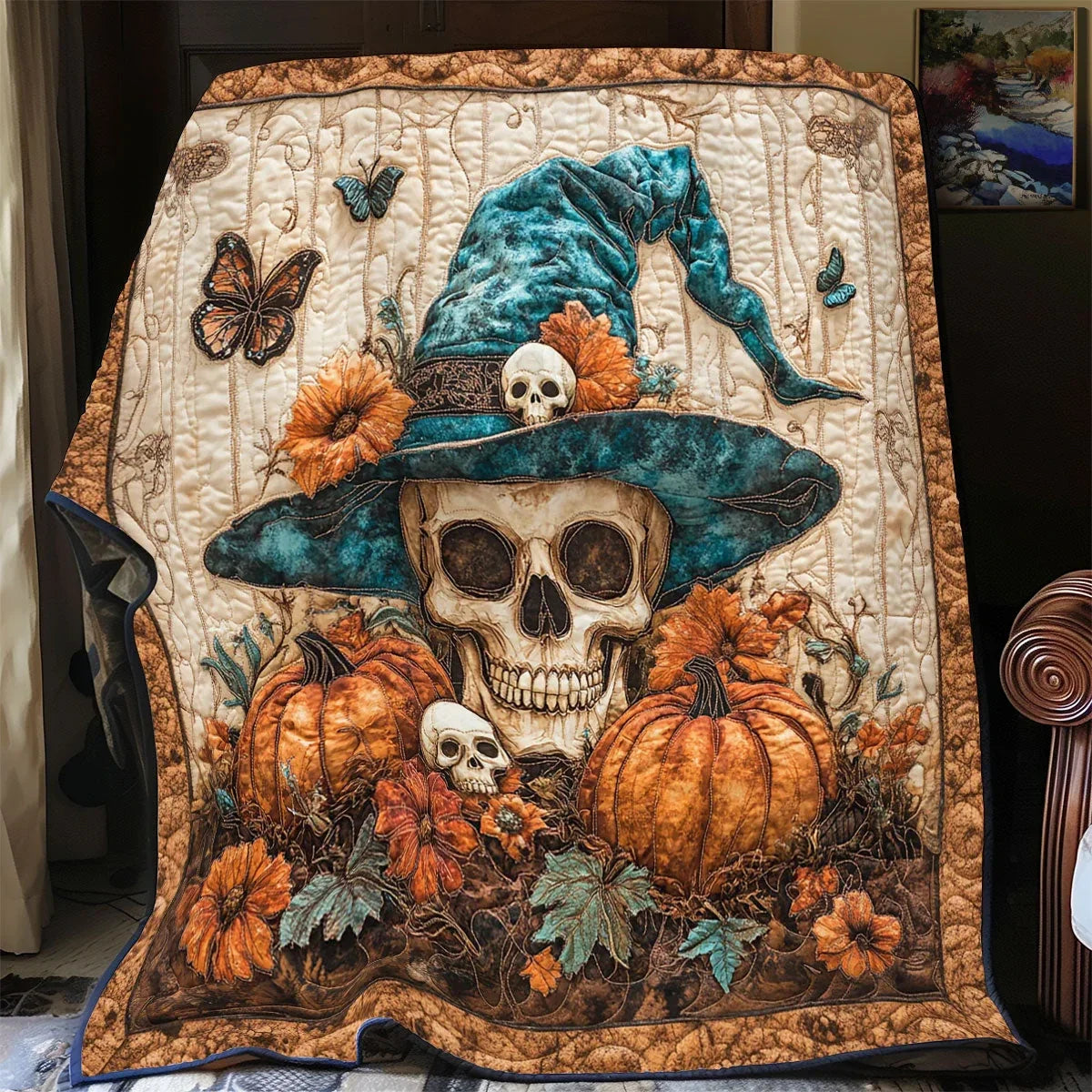 Autumn Afterlife Quilt Blanket
