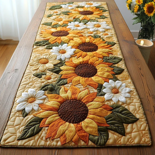 Autumn Beauty Quilted Table Runner