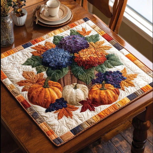 Autumn Bloom Table Topper