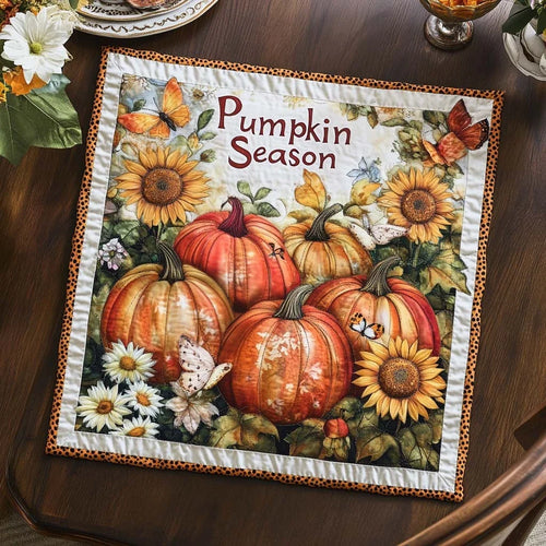 Autumn Breeze Quilted Table Topper