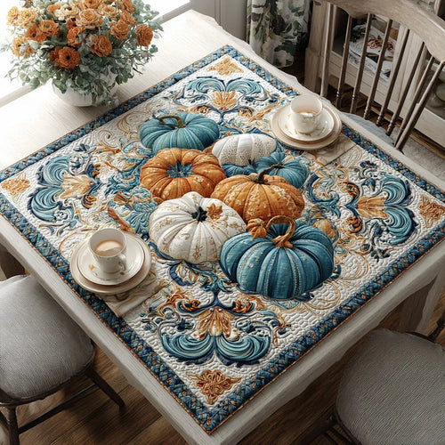 Autumn Charm Quilted Table Topper