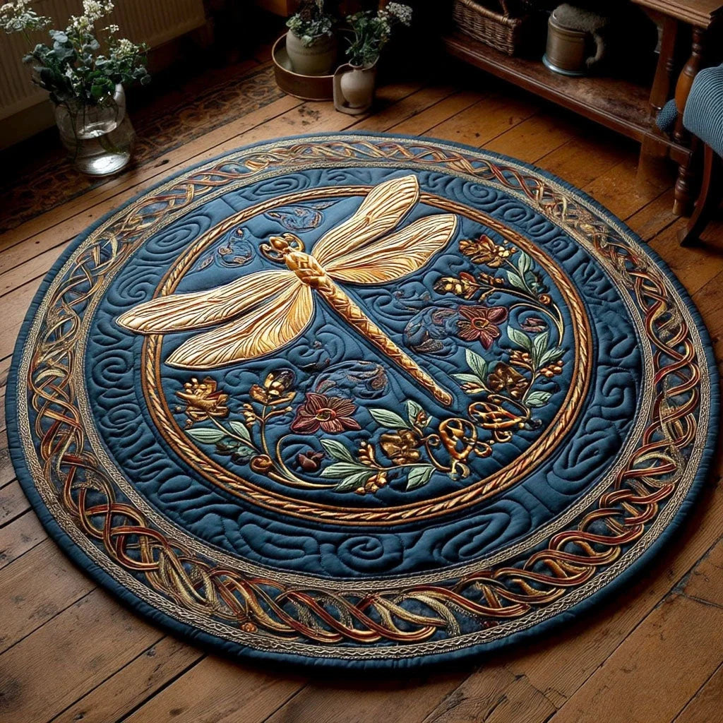 Autumn Dream Quilted Round Mat