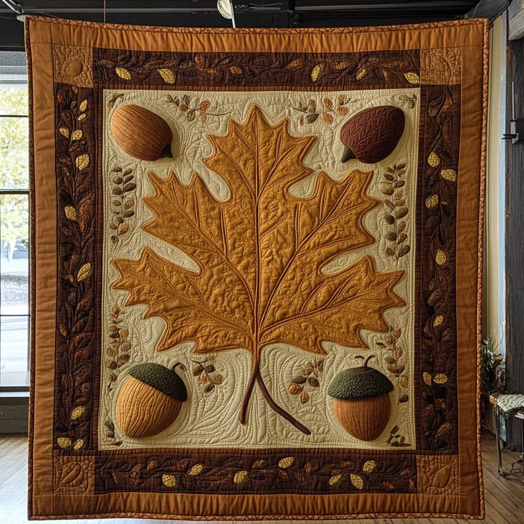 Autumn Embrace Quilt Blanket