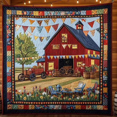 Autumn Festival Quilt Blanket