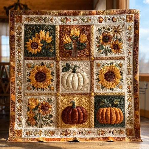 Autumn Harvest Quilt Blanket