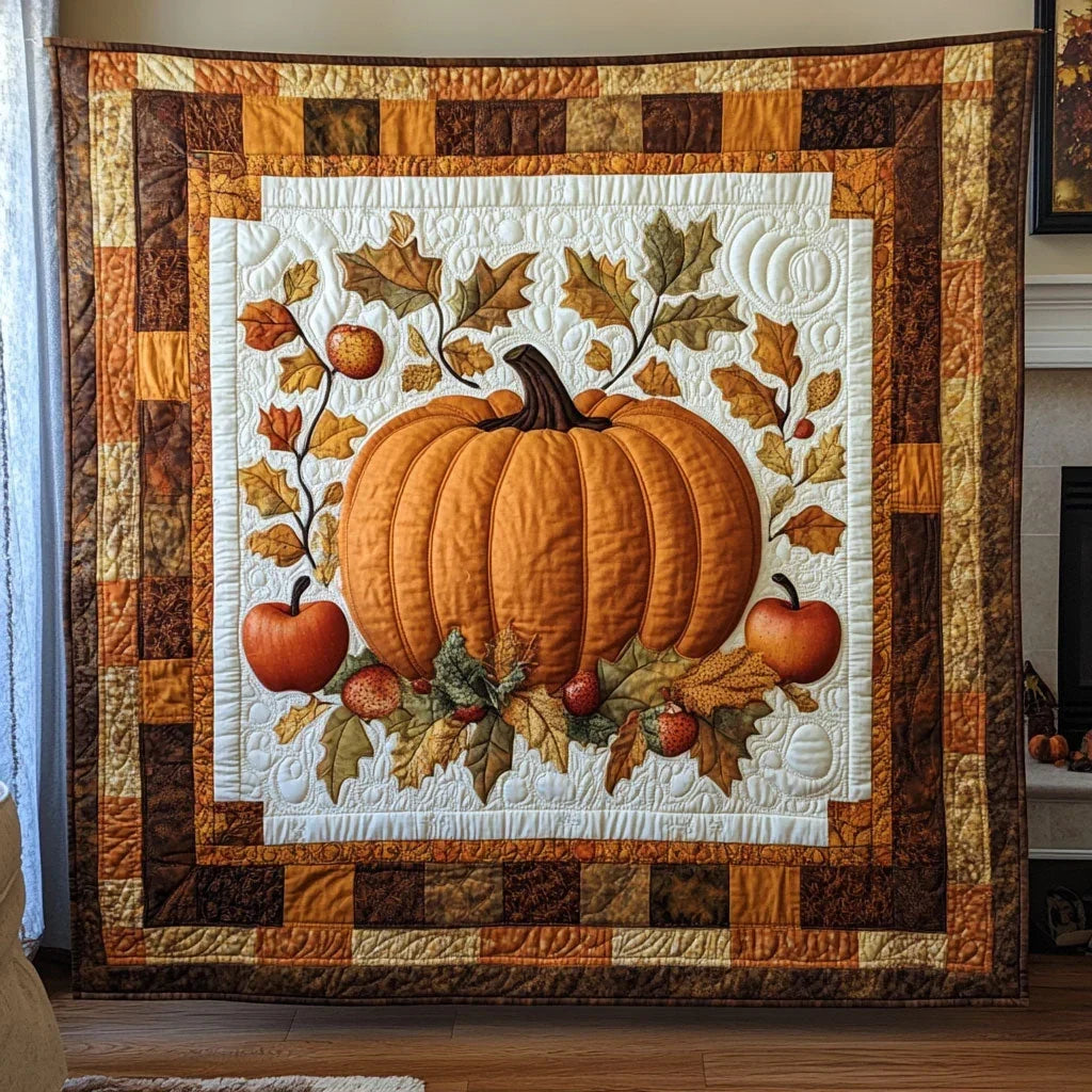 Autumn Hearth Quilt Blanket