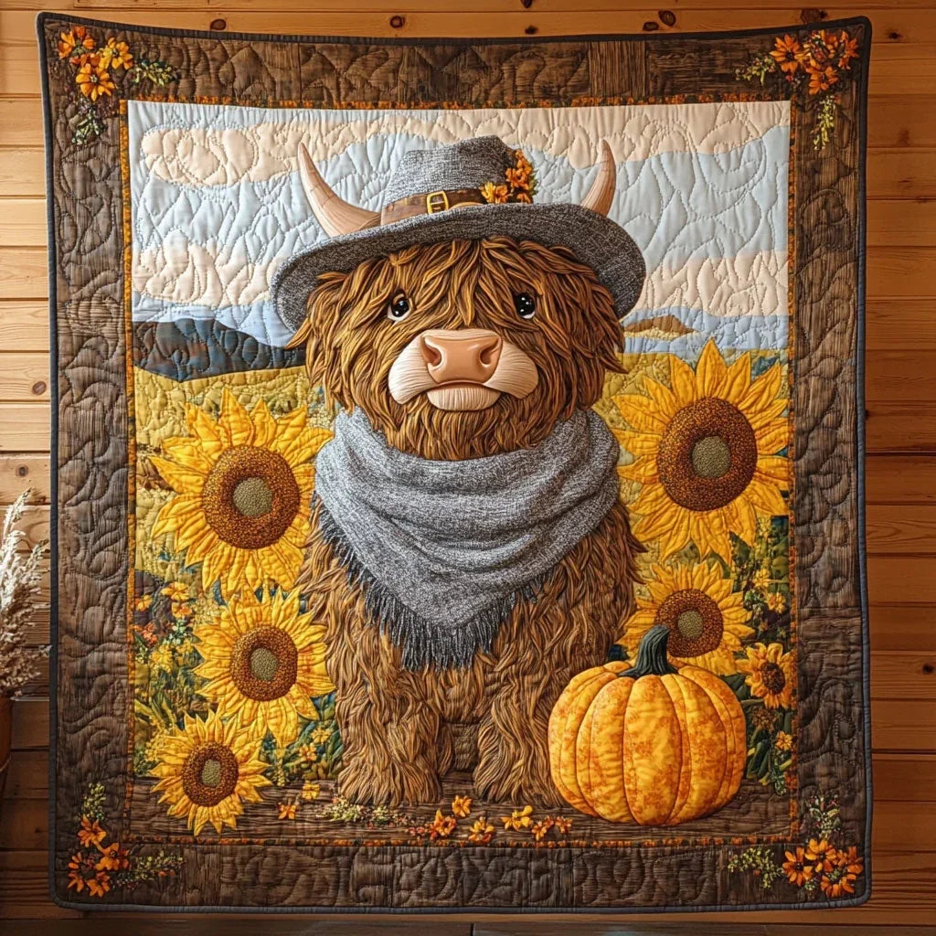 Autumn Highland Quilt Blanket