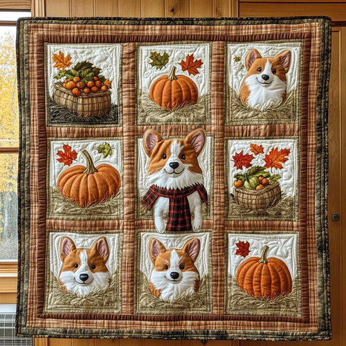Autumn Patch Quilt Blanket