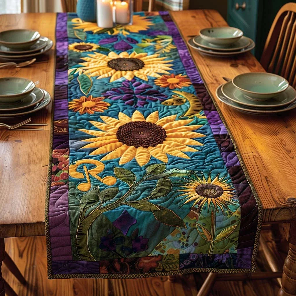 Autumn Peace Quilted Table Runner