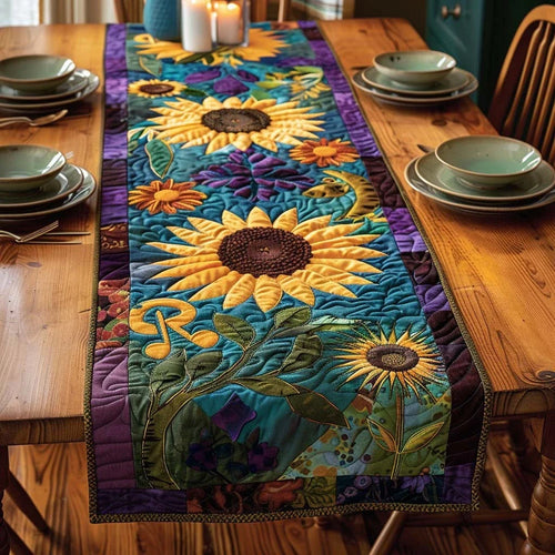 Autumn Peace Quilted Table Runner