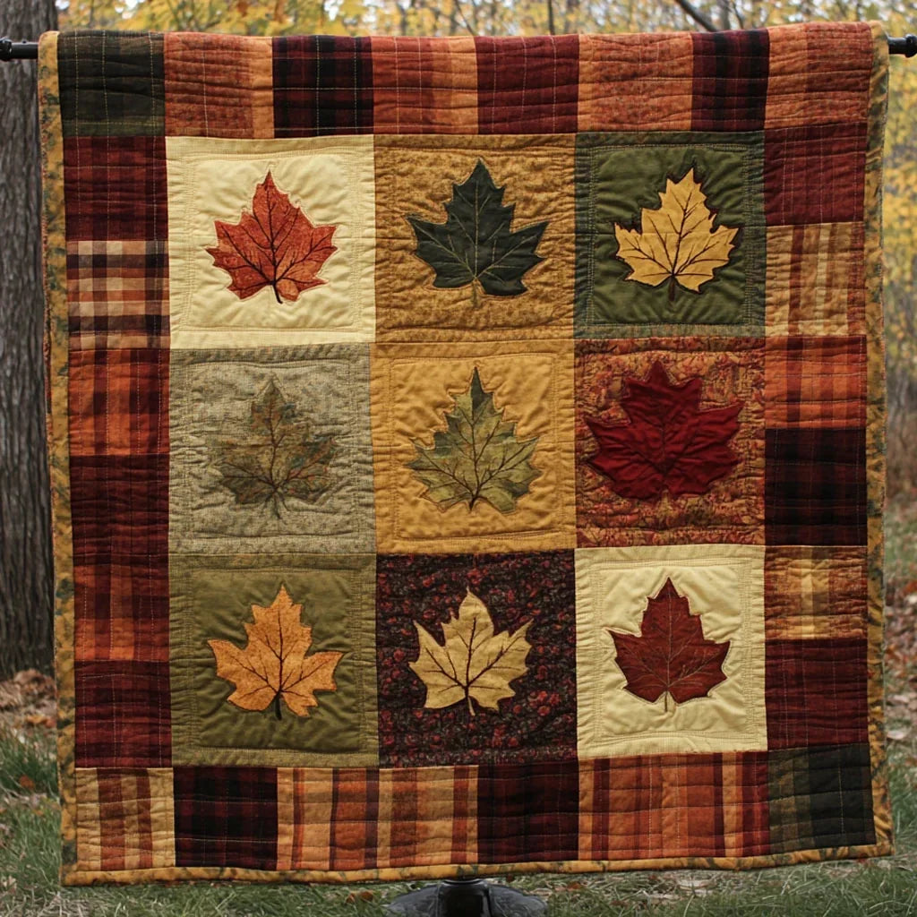 Autumn Tangle Quilt Blanket