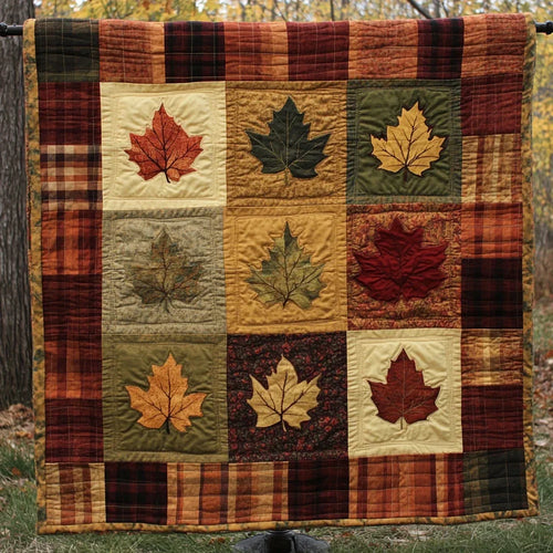 Autumn Tangle Quilt Blanket