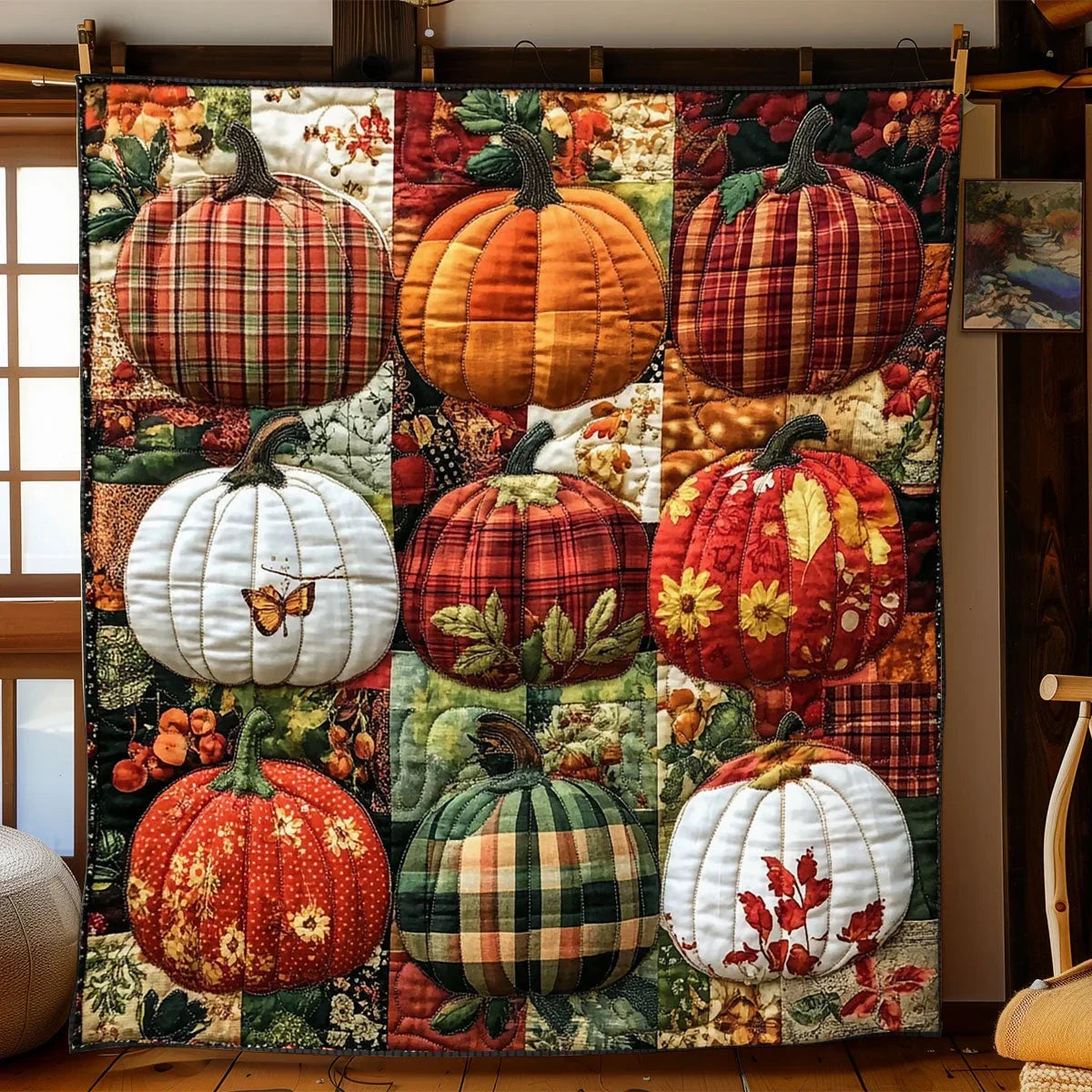 Autumn Tapestry Quilt Blanket