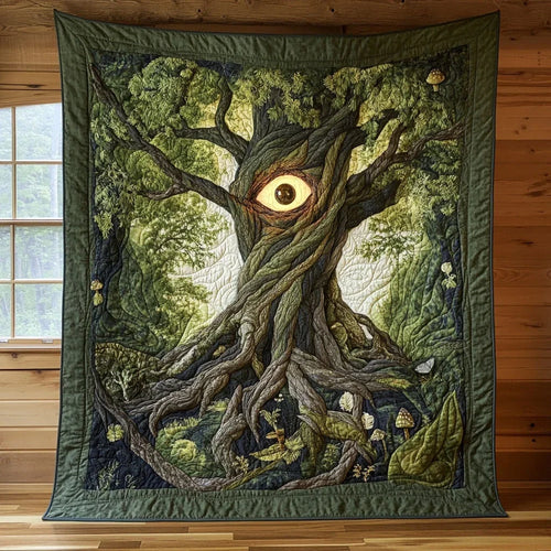 Awakening Tree Quilt Blanket