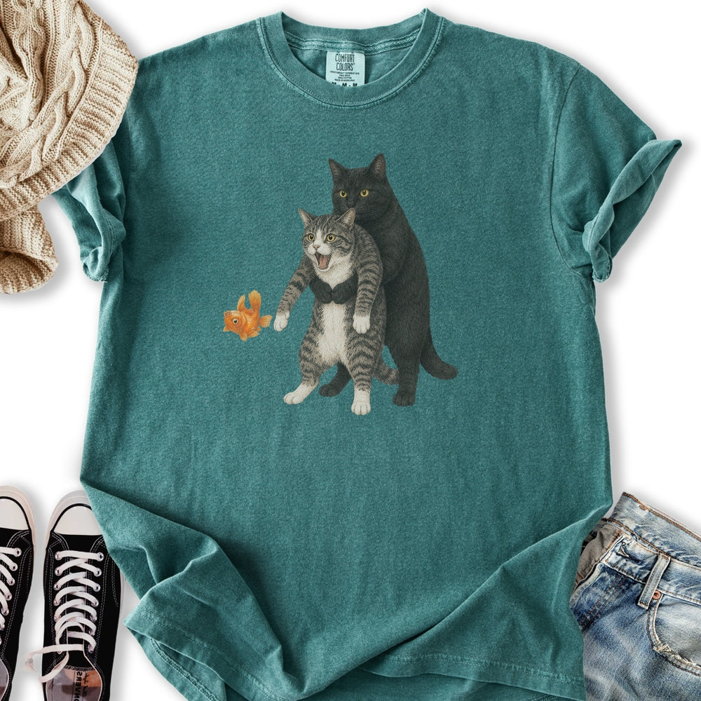 Cat Heimlich Goldfish Relaxed Tee