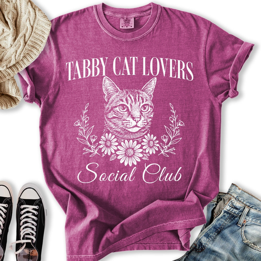 Tabby Cat Social Club Relaxed Tee