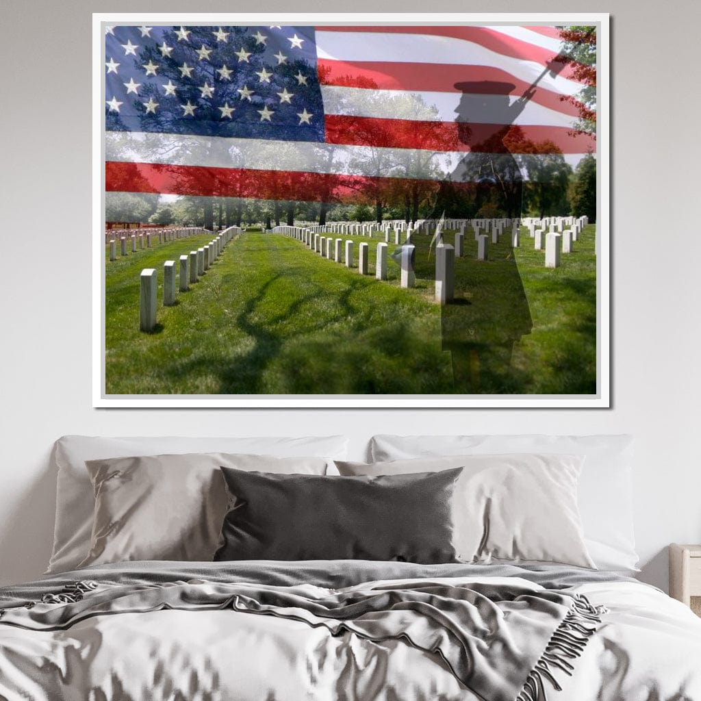 Arlington National Cemetery Canvas Wall Art