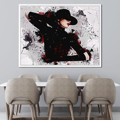 Feminine Elegance Canvas Wall Art