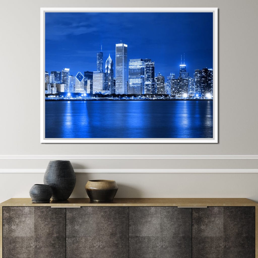 Chicago Skyline Canvas Wall Art