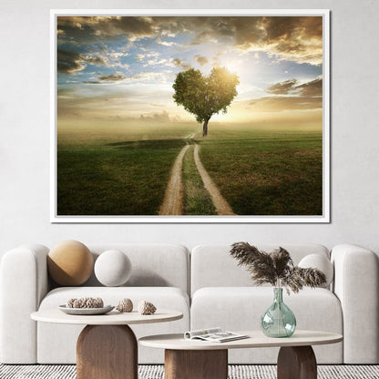 Loving Tree Canvas Wall Art