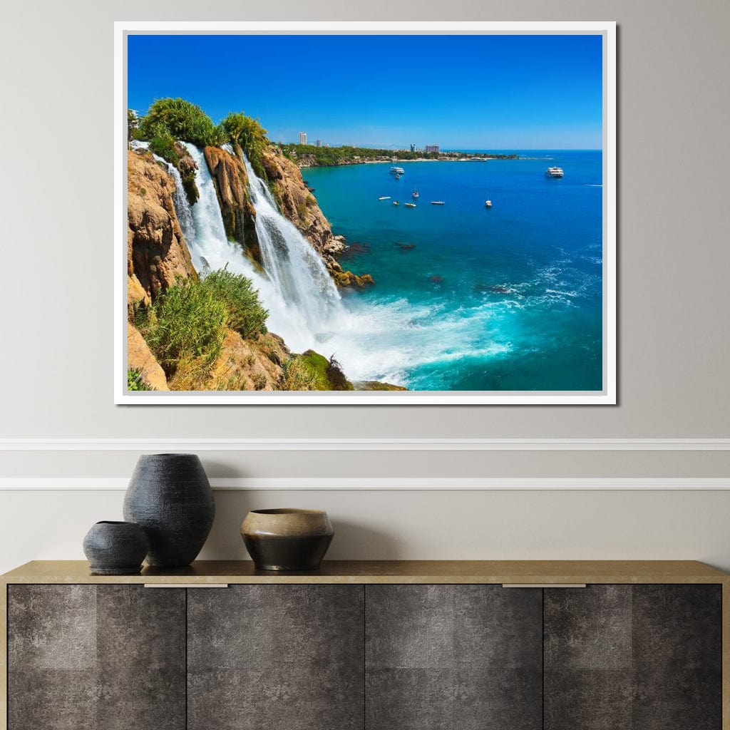 Waterfall Duden Canvas Wall Art