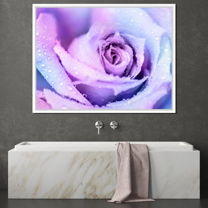 Winter Rose Canvas Wall Art