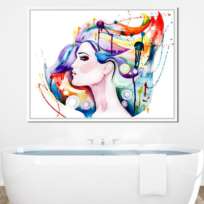 Rosie Portrait Canvas Wall Art